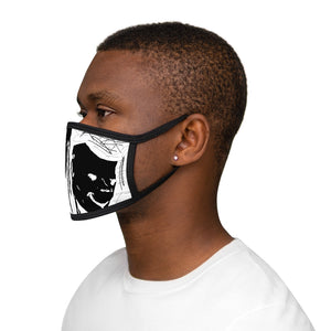 VIBE  ….Mixed-Fabric Face Mask