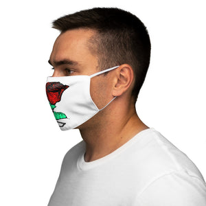 Roses Red.    Snug-Fit Polyester Face Mask