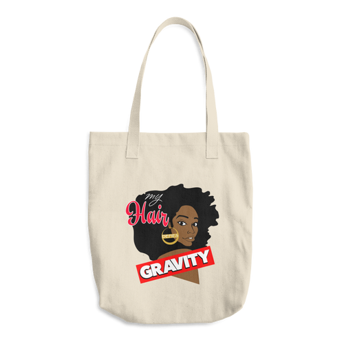 My Hair Defies Gravity - Classic Cotton Tote Bag