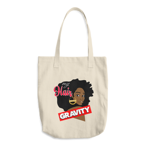 My Hair Defies Gravity - Classic Cotton Tote Bag