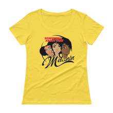 Load image into Gallery viewer, Something About That Melanin - Ladies&#39; Scoopneck T-Shirt